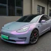 Ravoony Twin Candy Grey Purple Color Fliper Car Wrap