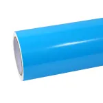  Ravoony Plus Blue Sky Car Vinyl Wrap Blue Mustang Wrap
