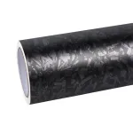 Ravoony Plus Matte Carbon Fiber Forging Black Vinyl Wrap