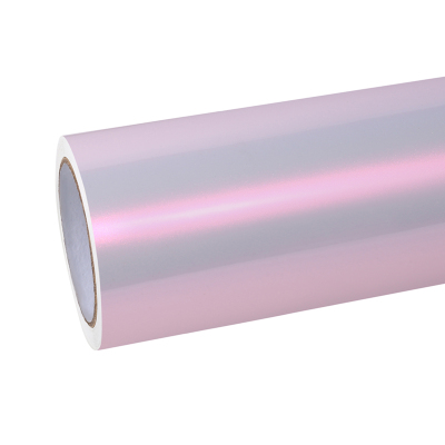 Ravoony Plus Glossy Flower Pink Car Wrap 02