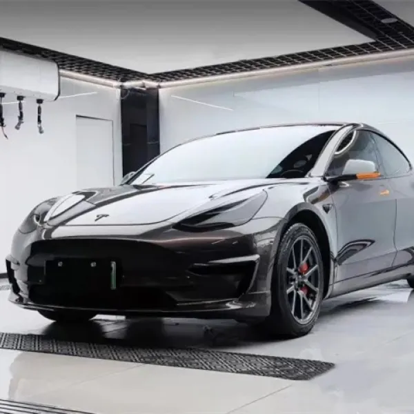 Ravoony Gloss Gunmetal Grey Vinyl Wrap