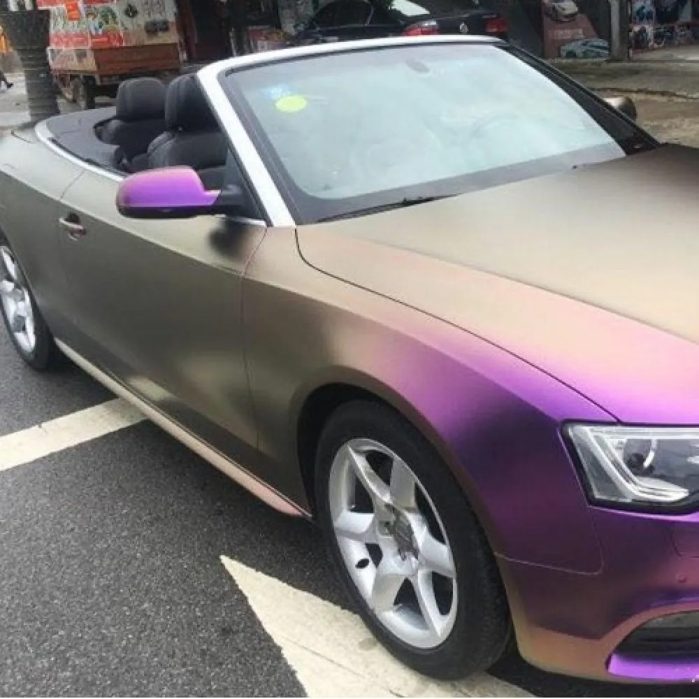 Ravoony Plus Diamond Purple Car Wrap