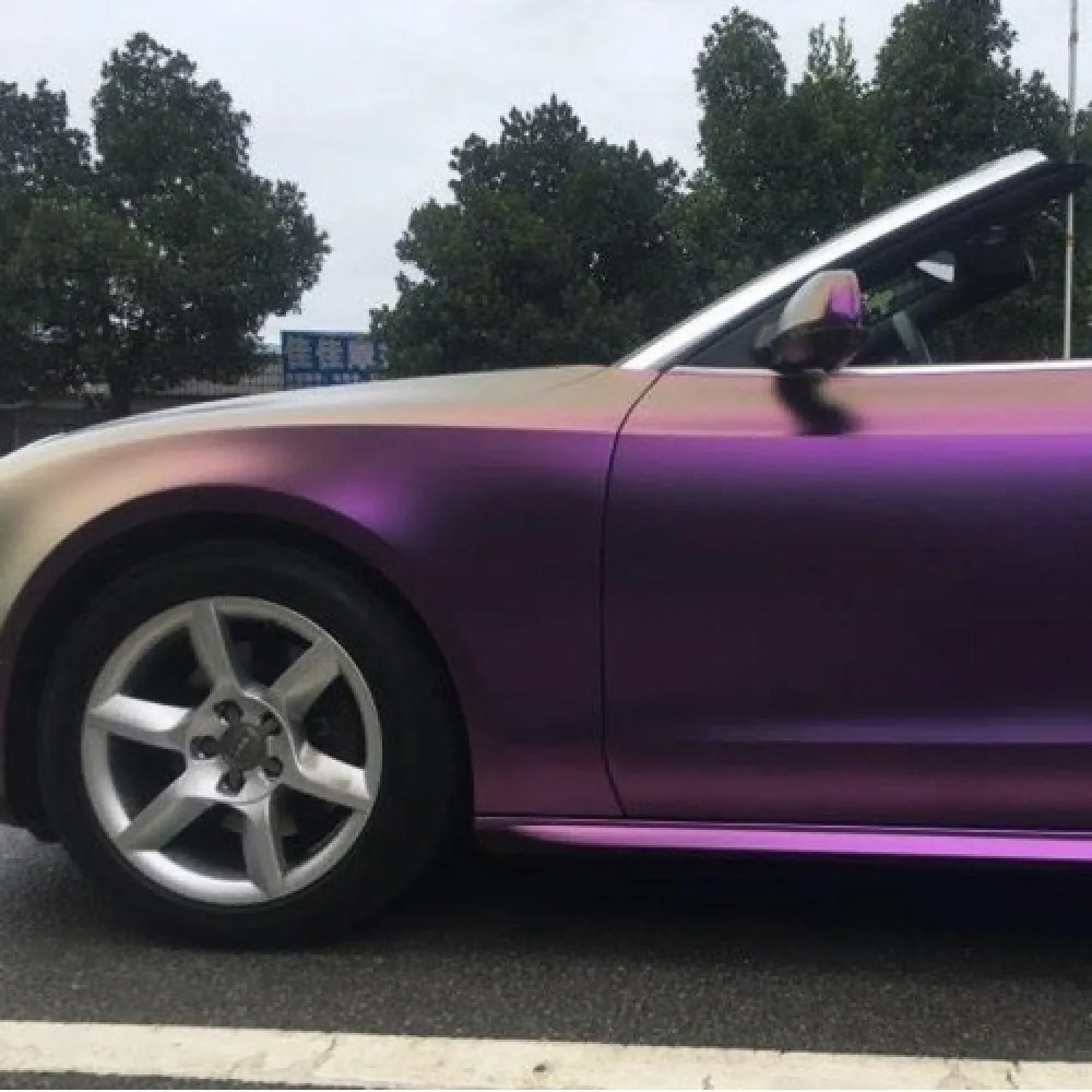 Ravoony Plus Diamond Purple Car Wrap