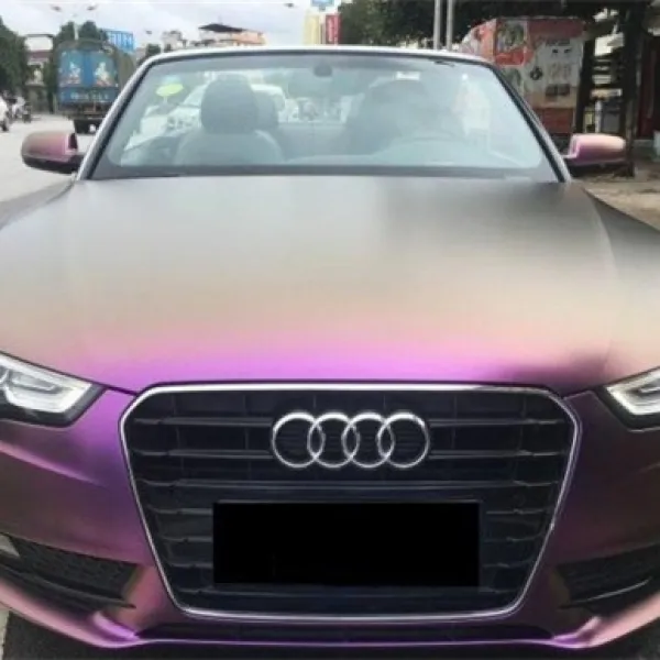 Ravoony Diamond Purple Car Wrap