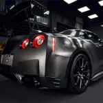 Ravoony Plus Metallic Brushed Black Car Vinyl Wrap