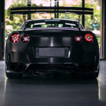 Ravoony Plus Metallic Brushed Black Car Vinyl Wrap