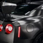 Ravoony Plus Metallic Brushed Black Car Vinyl Wrap