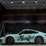 Ravoony Plus Glossy Cragginess Green Car Vinyl Wrap