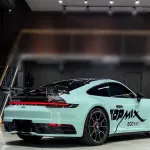 Ravoony Plus Glossy Cragginess Green Car Vinyl Wrap
