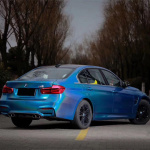 Ravoony Plus Glossy Laser Blue Car Vinyl Wrap