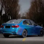 Ravoony Plus Glossy Laser Blue Car Vinyl Wrap