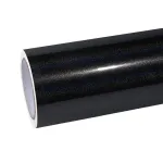 Ravoony Plus Glossy Laser Black Car Vinyl Wrap