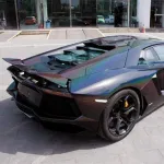 Ravoony Plus Glossy Laser Black Car Vinyl Wrap