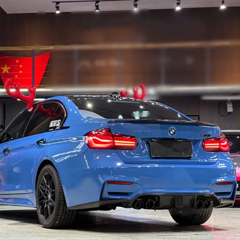 Ravoony Plus Gloss Abudhabi Blue Car Vinyl Wrap