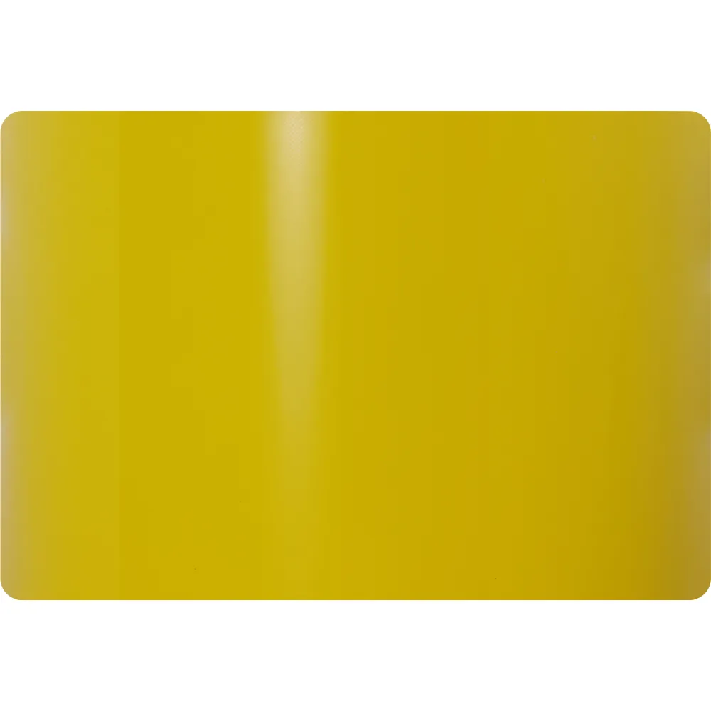 Ravoony Plus Crystal Maize Yellow Car Vinyl Wrap Audi TT Wrap