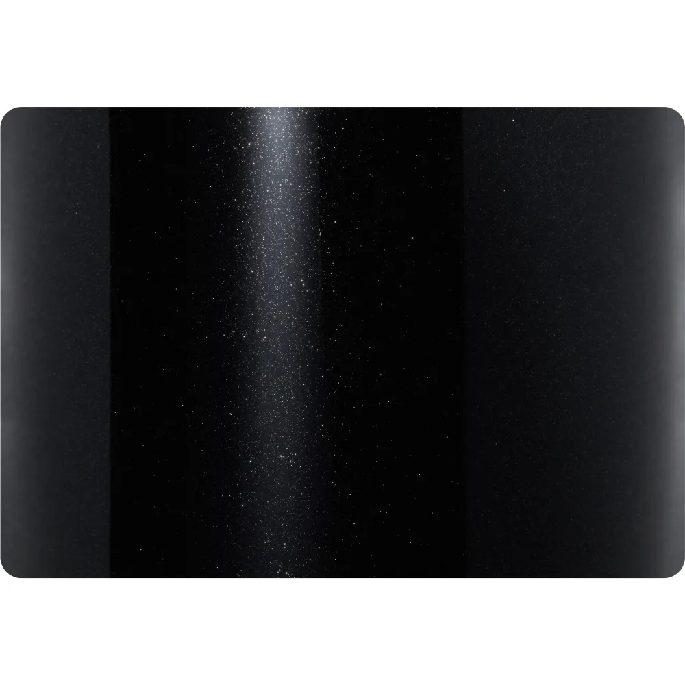 Ravoony Plus Gloss Metallic Black Car Vinyl Wrap