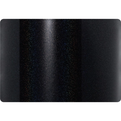 Ravoony Plus Glossy Laser Black Car Vinyl Wrap 02