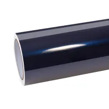 Gloss Midnight Blue Car Vinyl Wrap