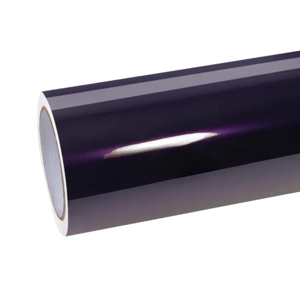 Ravoony Gloss Midnight Purple Car Vinyl Wrap