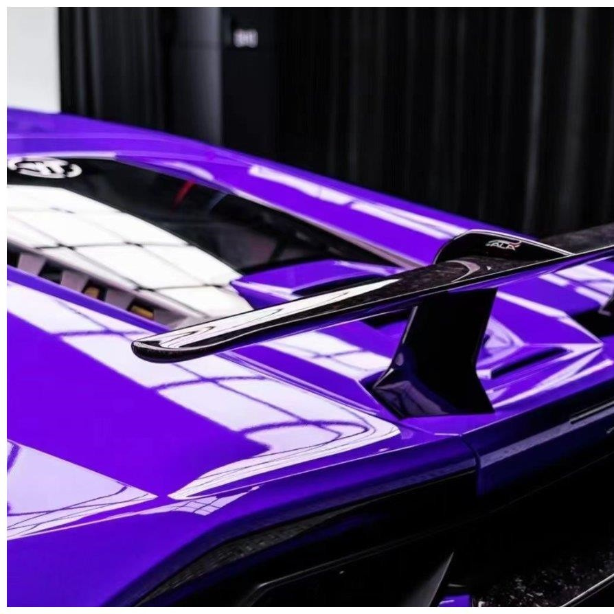 Best Ravoony Glossy White to Purple Vinyl Car Wrap 