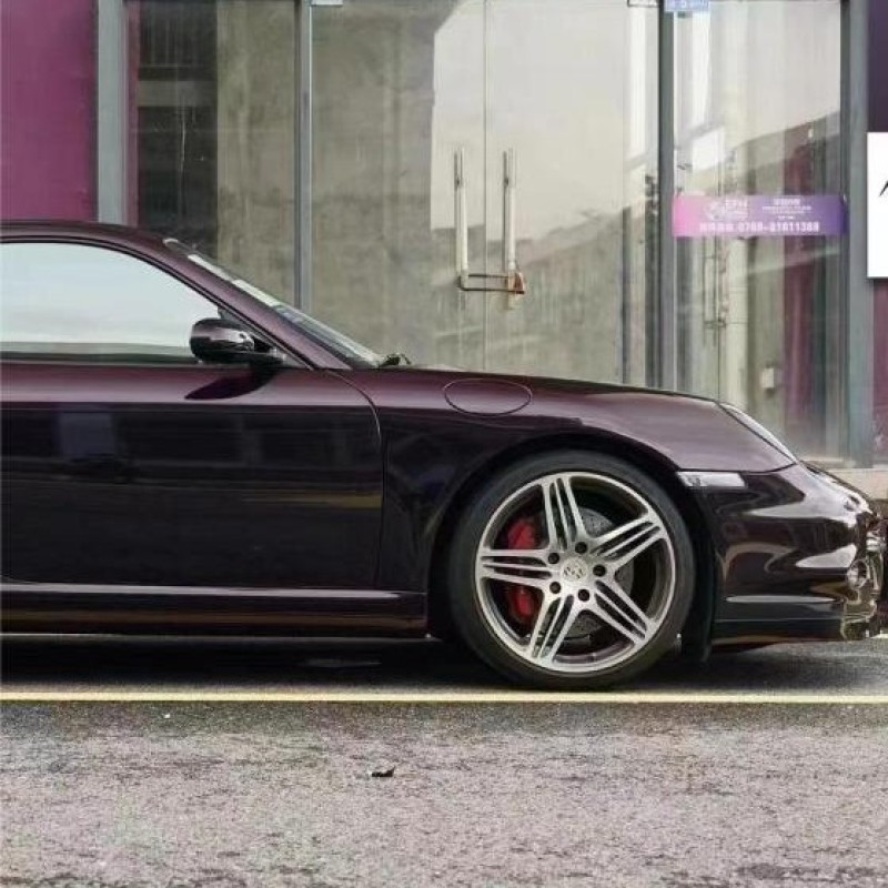 Ghost Midnight Red Vinyl Car Wrap