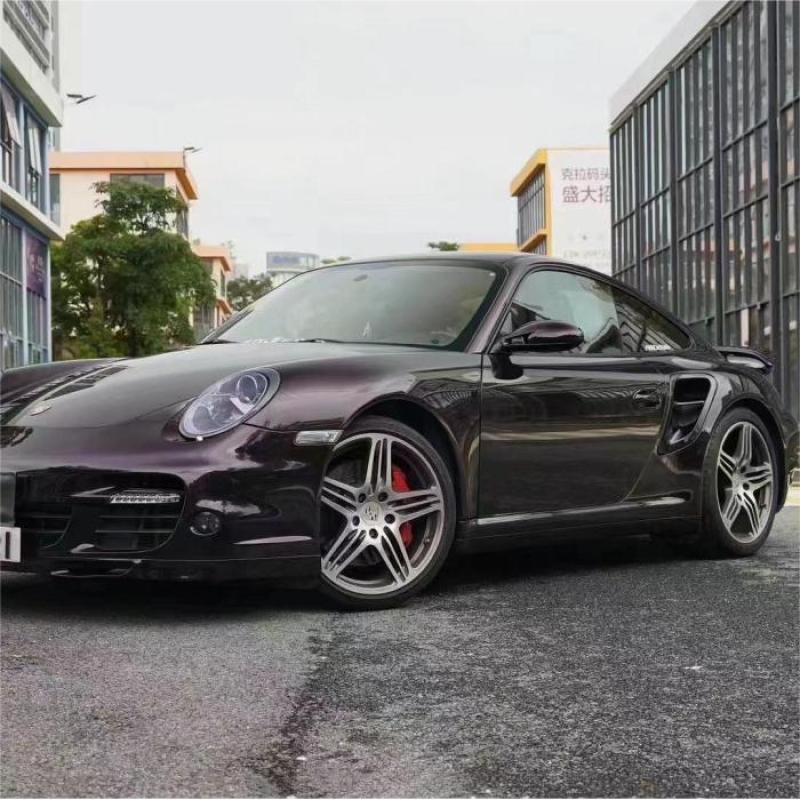 Ghost Midnight Red Vinyl Car Wrap