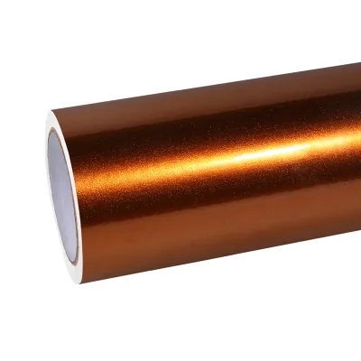 Ravoony Plus Glossy Metallic Copper Car Wrap 01