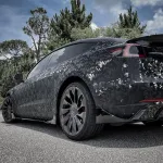 Ravoony Plus 3D Ghost Camouflage Black Vinyl Wrap