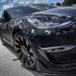 Ravoony Plus 3D Ghost Camouflage Black Vinyl Wrap