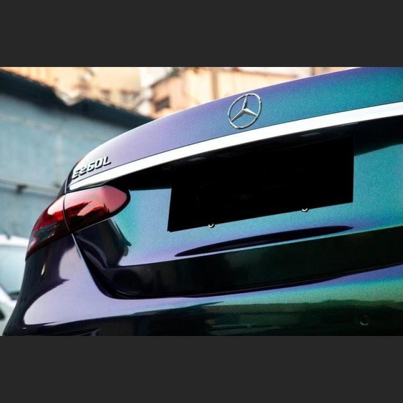 Ravoony Plus Glossy Diamond Purple Green Vinyl Car Wrap