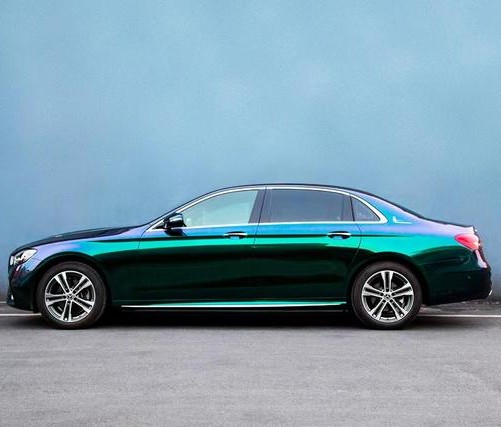 Ravoony Plus Glossy Diamond Purple Green Vinyl Car Wrap