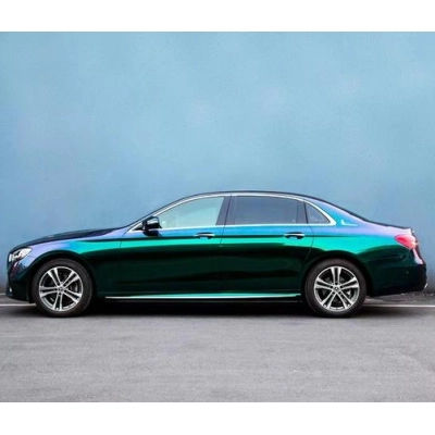 Ravoony Plus Glossy Diamond Purple Green Vinyl Car Wrap 02