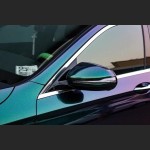 Ravoony Plus Glossy Diamond Purple Green Vinyl Car Wrap