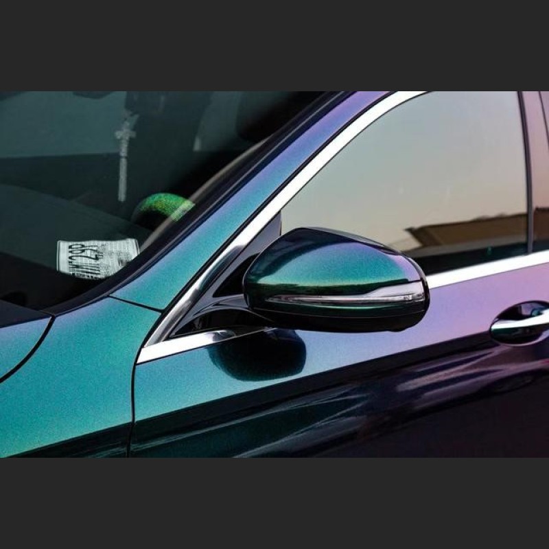 Ravoony Plus Glossy Diamond Purple Green Vinyl Car Wrap