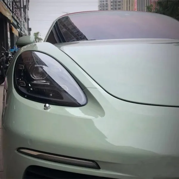 Ravoony Light Khaki Green Car Vinyl Wrap