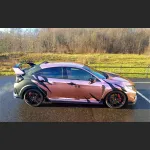 Ravoony Plus Rose Gold Chrome Vinyl Car Wrap