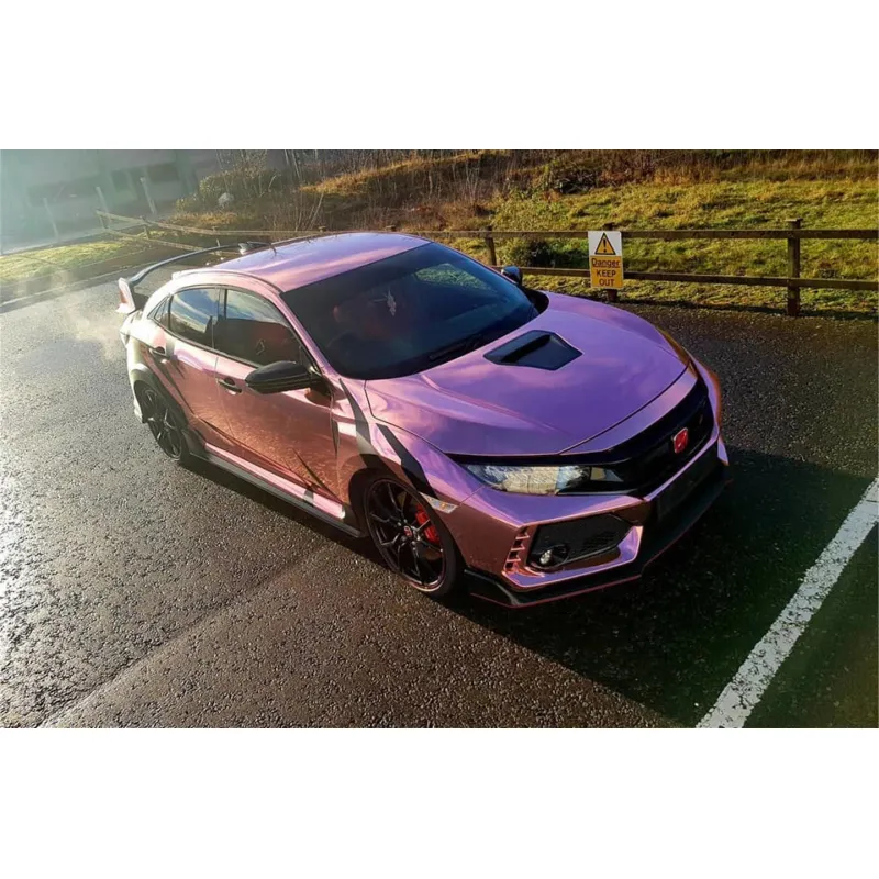 Rose Gold Chrome Vinyl Car Wrap