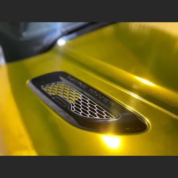Ravoony Yellow Gold Chrome Vinyl Car Wrap