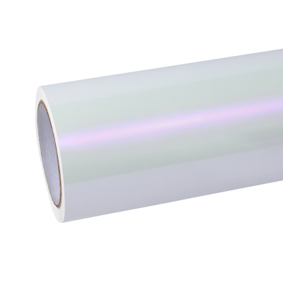 Ravoony Plus Glossy White to Purple Vinyl Car Wrap  BMW 3 Series Wrap 01