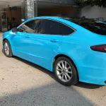 Ravoony Plus Sparkle Sky Blue Vinyl Car Wrap