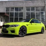 Ravoony Plus Fluorescence Yellow Car Vinyl Wrap