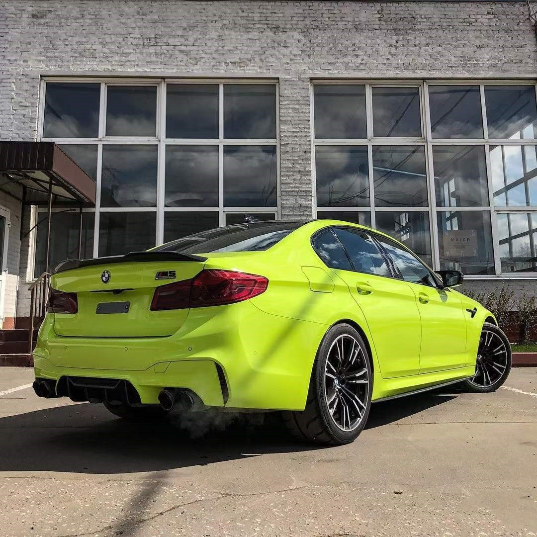 Best Ravoony Fluorescence Yellow Car Vinyl Wrap - ravoony.com