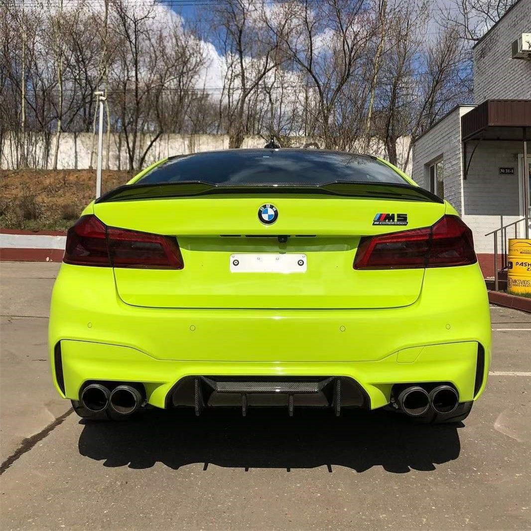 Ravoony Plus Fluorescence Yellow Car Vinyl Wrap