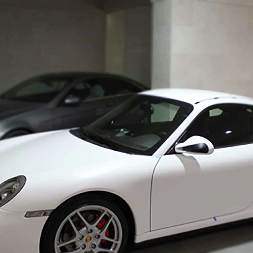 Ravoony Plus Matte Alpine White Car Wrap