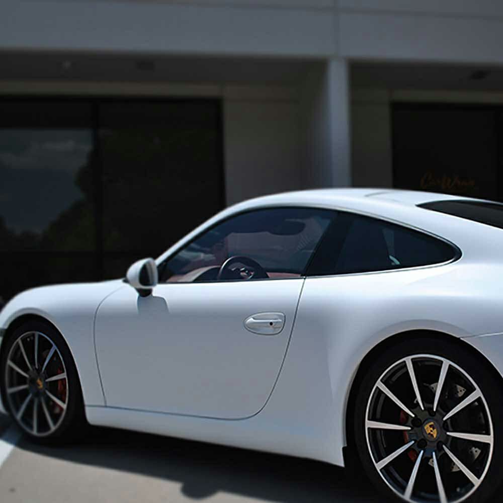 Ravoony Plus Matte Alpine White Car Wrap