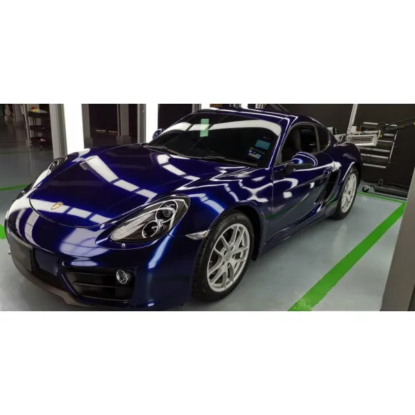Ravoony Gloss BMW Tanzanite Blue Car Vinyl Wrap