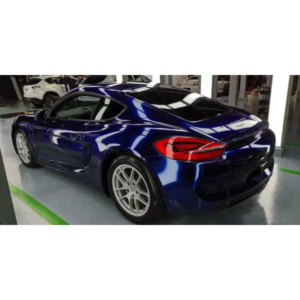 Ravoony Gloss BMW Tanzanite Blue Car Vinyl Wrap