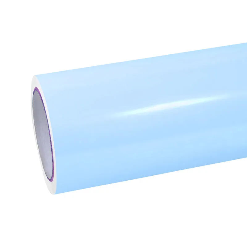 Ravoony Plus Glossy Baby Blue Car Wrap