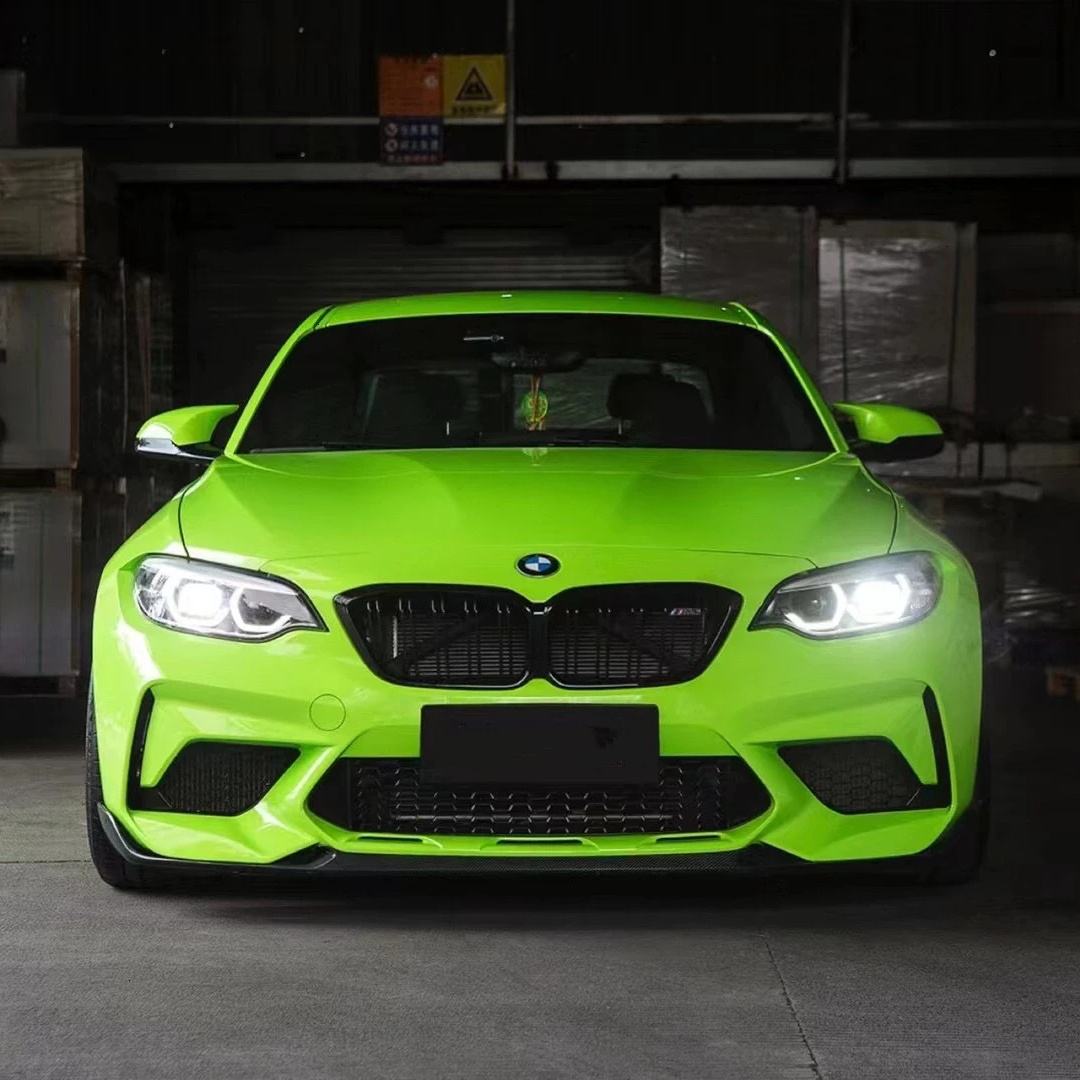 Ravoony Plus Fluorescent Green Car Vinyl Wrap