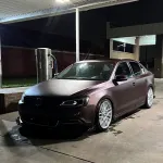 Ravoony Plus Matte Carbon Fiber Forging Red Vinyl Car Wrap